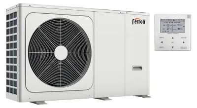 Produktbild von Ferroli Wärmepumpe Luft/Wasser, Modell OMNIA M 3.2, 14, Monophase, Kältemittel R32, 14,0 kW
