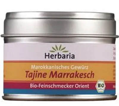 Produktbild von Herbaria Tajine Marrakesch Gewürzmischung  40 g
