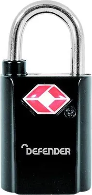Produktbild von DEFENDER Tsa Vorhängeschloss Doppelpack 20mm TK4783 (One Size) (Multi Colour)