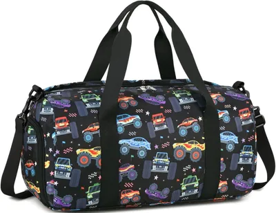 Obrázek produktu pro Sportovní taška, rozměry 44 x 19 x 24 cm, objem 24 litrů, s přihrádkou na boty a oddílem na mokré věci, vhodná do posilovny