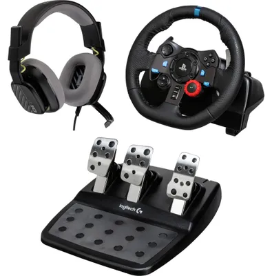 Image de Logitech G29 Driving Force inkl Headset A10 Bundle