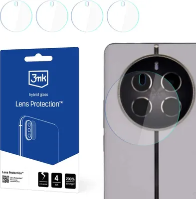 Produktbild von 3mk Hybridglas Lens Protection für Realme 12 Pro / 12 Pro+ Kamera Objektiv Kameralinse 0,16mm 6H (4 Stück)