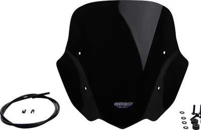 Immagine prodotto di Parabrezza MRA originale stampato O nero con ABE per Honda CB 500 X