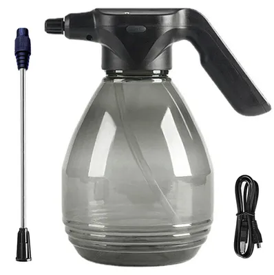 Produktbild von Elektrischer Drucksprüher 2L USB wiederaufladbar, Pflanzensprüher mit verstellbarer Düse, Sprühnebel & Strahl, automatische Sprühflasche für Garten & Haushalt