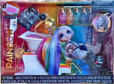 Produktbild von Rainbow High Salon Playset, Puppen-Haarstyling-Set, 5 Jahr(e)