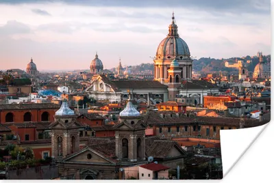 Produktbild von MuchoWow® Poster Rom - Italien - Bauwerke 60x40 cm - Schlafzimmerdekoration