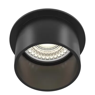 Obrázok produktu pre Maytoni Reif zapustené stropné svietidlo GU10 čierne Ø68mm