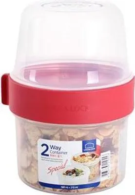 Obrázok produktu pre Dóza Na Potraviny 2V1, 360Ml+310Ml