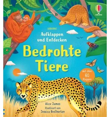 Image de Aufklappen und Entdecken: Bedrohte Tiere