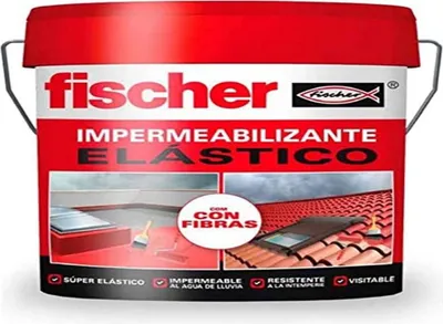 Obrázek produktu pro Hydroizolace Fischer 548713 Barevný terakotový plast 4 l