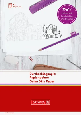 Zdjęcie produktu dla Papier do kserokopii, format A4, 30 g/m², 100 arkuszy