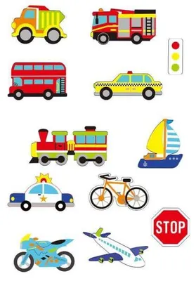 Produktbild von Moosgummi Sticker selbstklebend Autos 39 Stück