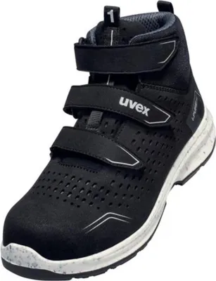 Produktbild von uvex 1 sport Sicherheitsschuh S1 Klettstiefel schwarz 47