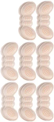 Immagine prodotto di Cuscinetti per scarpe - Beige - 9,5 x 4 cm - Protezione per scarpe - Sacchetti con cuscinetti - Antiscivolo - Antiabrasione - Per scarpe da ginnastica e stivali