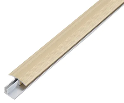 Zdjęcie produktu dla Alberts 492731 Profil przejściowy, aluminium, anodowany na kolor piaskowy, 1000 x 34 mm