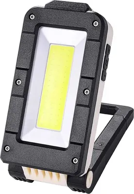 Produktbild von Arbeitsleuchte, COB-Inspektionslichter, wasserdicht, LED-Spotlight, wiederaufladbar, Werkstatttlampe, tragbar, mit Magnetfuß und Haken für Reparaturen, Stromausfälle, Camping, Notfälle