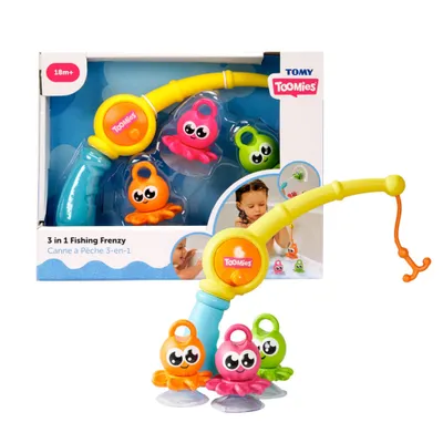 Zdjęcie produktu dla TOMY 3 w 1 do zabawy w wędkowanie E73103C