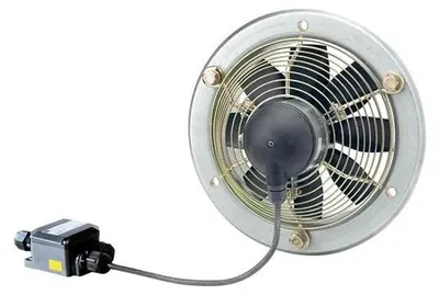 Produktbild von Axial-Wandventilator EZS 20/4-E Ex e Stahlring, Wechselstr, Ex-Schutz, DN200 von Maico - 0094.0200