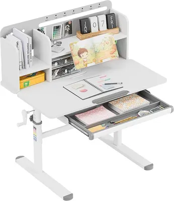 Imagen del producto de Escritorio infantil ajustable en altura, modelo 5.0, para niños a partir de 6 años