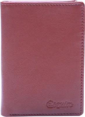 Produktbild von Esquire Leder Kartenetui Oslo Nappa Wallet Red rot