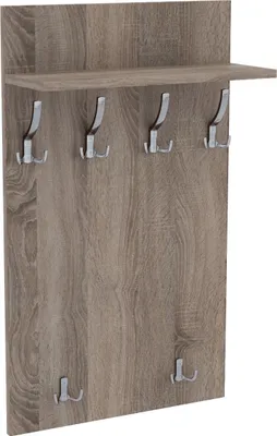 Obrázok produktu pre AKKE Trüffel Šatníkový panel MAXI - CHROM háčiky ŠxV: 60x120 cm