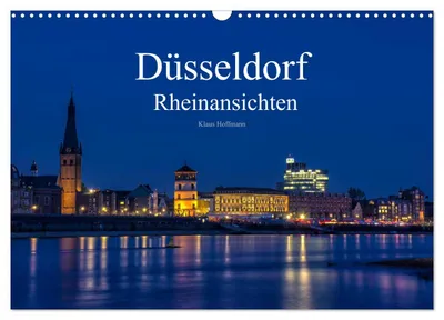 Produktbild von Düsseldorf - Rheinansichten (Wandkalender 2027 DIN A3 quer), CALVENDO Monatskalender