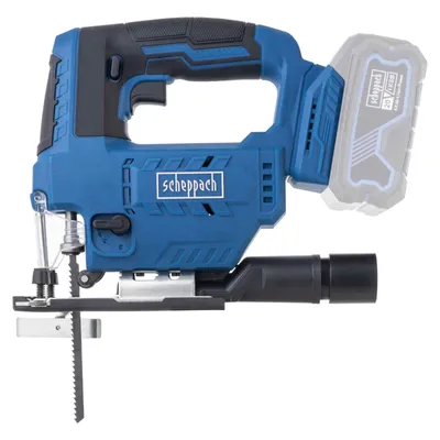 Produktbild von Scheppach Akku-Stichsäge C-JS220-X | 0-2400 min-1 | Sägeblattschutz | Scheuerschutz | 7 Schnittwinkel | LED | 20V | inklusive Zubehör
