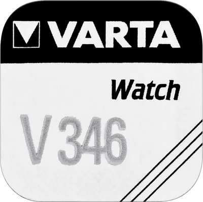 Produktbild von VARTA Silber-Oxid Uhrenzelle V346 1,55 Volt 10 mAh