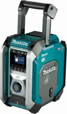 Obrázek produktu pro Makita MR007GZ, Pracoviště, Analogový a digitální, DAB+, FM, 87,5 - 108 MHz, LCD, Modrá