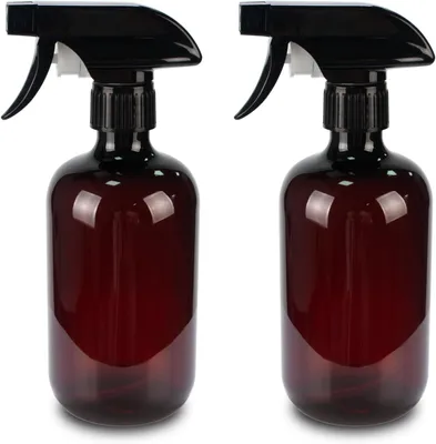 Produktbild von Sprühflasche 500 ml, 2 Stück, verstellbarer Zerstäuber, für Haare