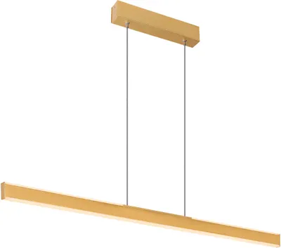 Produktbild von SLV 1006187 ONE LINEAR 100, Pendelleuchte messing 24W 2700/3000K
