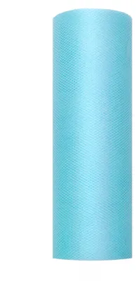 Produktbild von Tüll Tischläufer | 9 m x 15/30 cm 9m x 30 cm Türkisblau