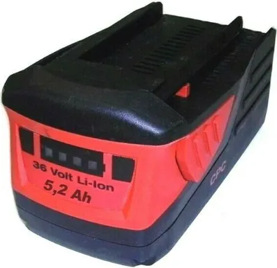 Produktbild von Original Hilti Akku B 36 / 3.0 Li 36 V Li-Ion Neubestückt mit 5,2 Ah. 5200 mAh