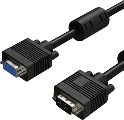 Produktbild von Monitorverlängerung 15pol HDD 75 Ohm Ferrit 5m