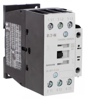 Productafbeelding van Magneetschakelaar 17A, 3 polen, 230V AC, type 0Z 1R, DILM17-01-EA (230V 50Hz, 240V 60Hz), artikelnummer 189911