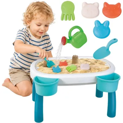 Obrázek produktu pro Woopie Water Table 2 In 1 Garden Sandbox Příslušenství 7 ks