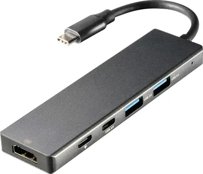 Produktbild von 5in1 USB-C® Aluminium Multiport Hub (45963)