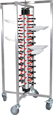 Immagine prodotto di Sistema di impilamento delle lastre Sistema di impilamento delle lastre per 84 lastre plastica ABS, alluminio, polipropilene, acciaio / lamiera d'acciaio / filo d'acciaio 19,5 kg