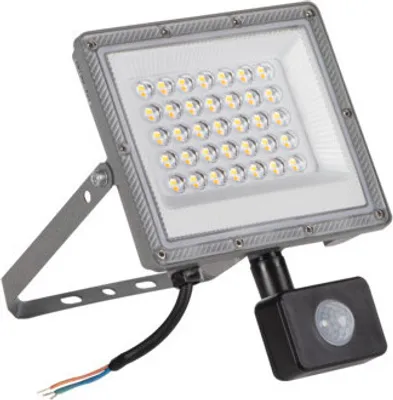 Zdjęcie produktu dla Naświetlacz LED ACETE 30W CCT SE GR z czujnikiem ruchu IP44 zmienna barwa 38497 Kanlux