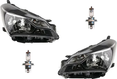 Immagine prodotto di Fari adatti per Toyota Yaris XP13 05/17- H4 sinistra, set di lampadine destra