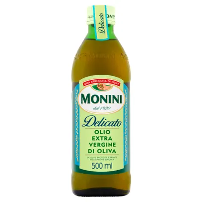 Zdjęcie produktu dla Monini Delicato - Oliwa Z Oliwek Extra Virgin 500Ml - Delikatny Smak