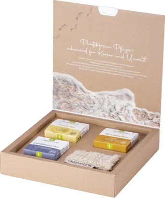 Produktbild von GREENDOOR Geschenk Set Solid Bar HARMONY