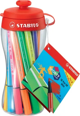 Immagine prodotto di STABILO Fineliner punta 88, set di 30 rulli, arancione/bianco