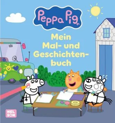 Produktbild von Peppa Wutz Ausmalbilder: Peppa Pig: Mein Mal- und Geschichtenbuch