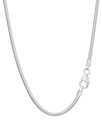 Obrázok produktu pre Skutočná retiazka zo striebra 925, tvarovaná ako had, strieborná retiazka, dĺžka 50 cm, hrúbka 1,60 mm, váha 5,3 g, kód produktu 5931
