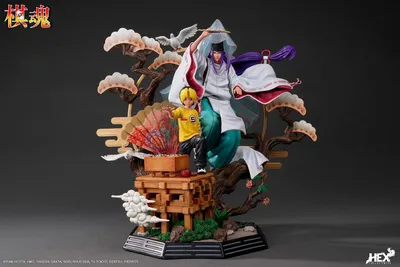 Produktbild von HEX Collectibles HIKARU NO GO - Shindou Hikaru & Fujiwara-no-Sai: The Divine Move statue 1/6