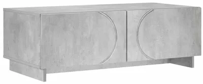 Immagine prodotto di vidaXL Tavolino da caffè, grigio cemento, 102 x 50,5 x 35 cm, materiale composito di legno