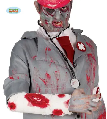 Zdjęcie produktu dla krwawy bandaż na ramię na Halloween 32 cm