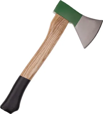 Produktbild von Forstbeil 36 cm 600 g mit Eschenholzstiel, ergonomisch, scharf geschliffen, zum Spalten & Entasten für Einsteiger