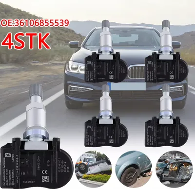 Produktbild von 4x Reifendrucksensor RDKS für BMW 1er F20 F21 2er F22 F23 F45 433MHz 36106881890